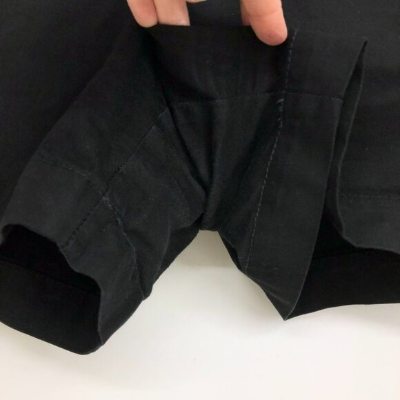 Ann Taylor Loft Black shorts zipper fly pockets size  6 - Picture 10 of 12